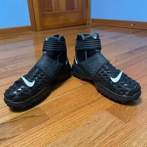[Size 18] Nike Force Savage Elite Shark Football Cleats Black CK2824-001 Nike Zoom Force Savage Elite Football Cleats black, size 18  main image 2